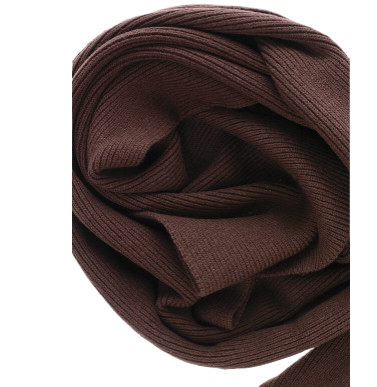 Solid Color Cotton and Wool K-CODER Scarf 