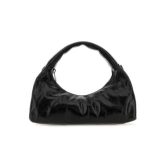 Black leather Arcade shoulder bag