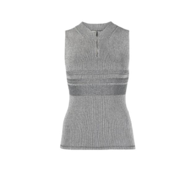 23SS COUTNEY SLEEVELESS TOP GRAY