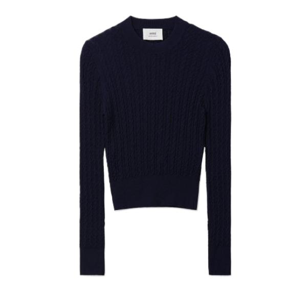 Merino wool cable knit