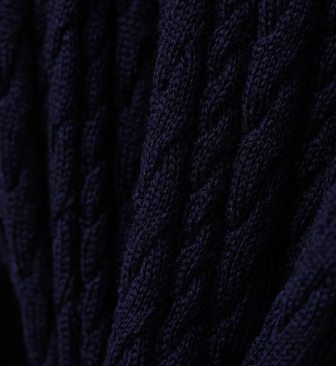 Merino wool cable knit