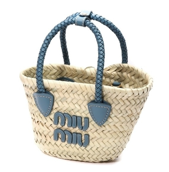 Straw Shopper Tote Bag