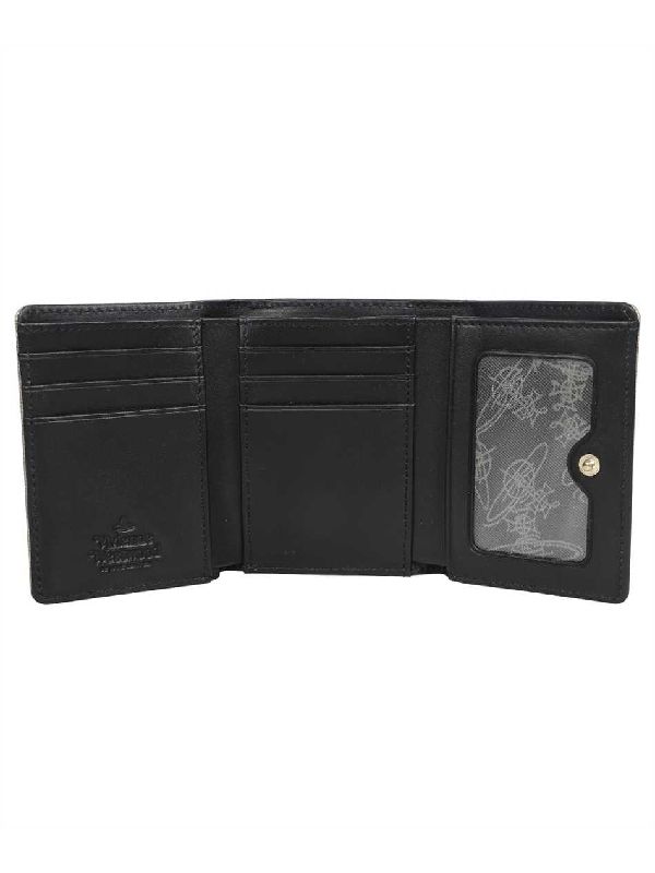 Vivienne Westwood ORB embellished tri-fold wallet