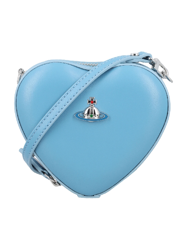 ORB embellished heart mini cross bag