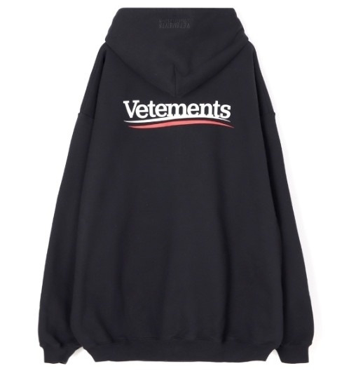 Oversized logo print hoodie