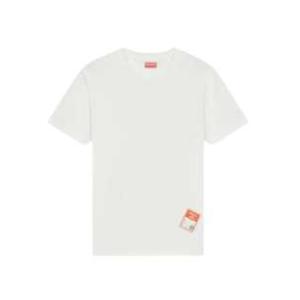  Kenzo Loose Fit Vintage Label T-Shirt Off White