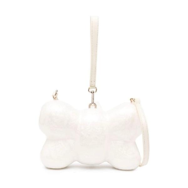 Simone Rocha Bow-shaped pearl effect bag