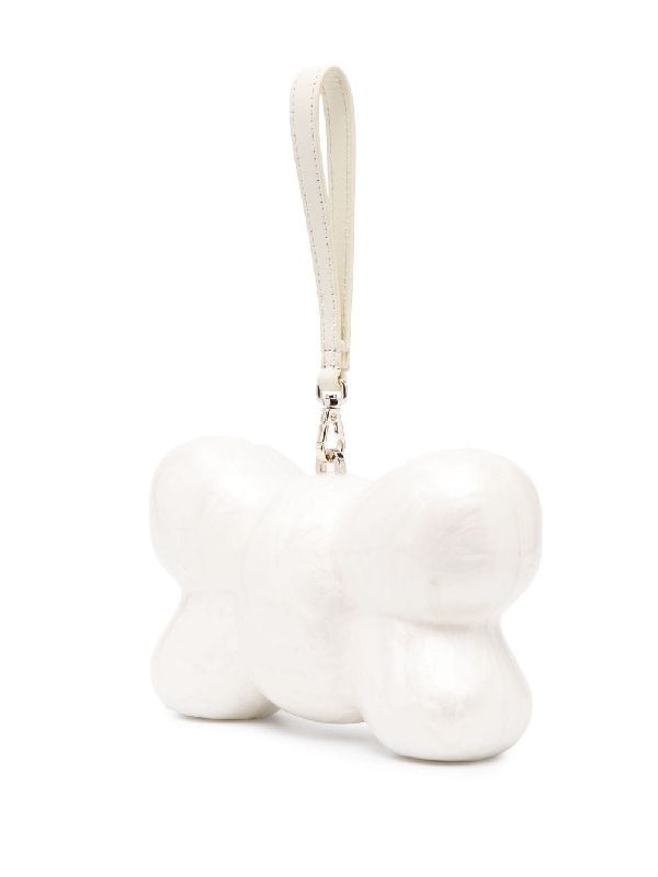 Simone Rocha Bow-shaped pearl effect bag
