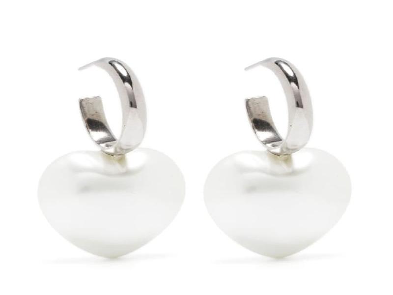 Simone Rocha Pearl Heart Earrings