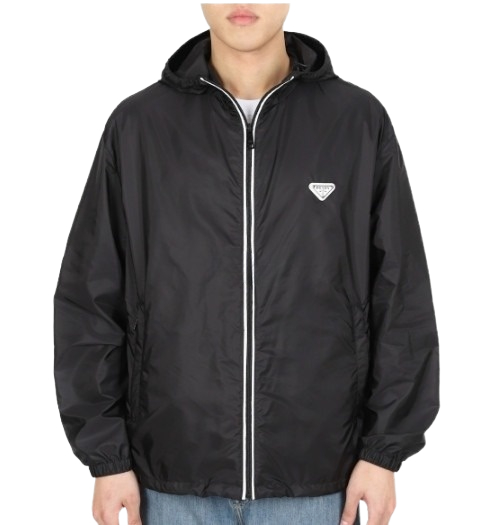 Re-nylon blouson jacket