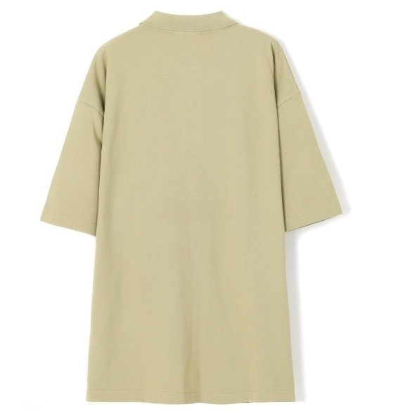 Maison Kitsune Bold Fox Head Patch Oversize Polo Canvas