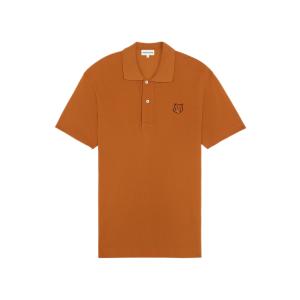 Maison Kitsune Bold Fox Head Patch Comfort Polo Tobacco