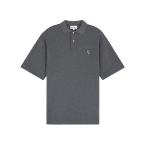 Bold Fox Head Patch Oversized Polo T-Shirt