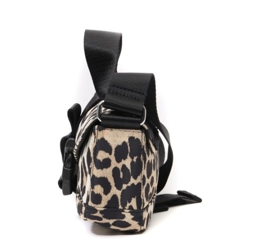 Leopard Tech Mini Satchel Bag
