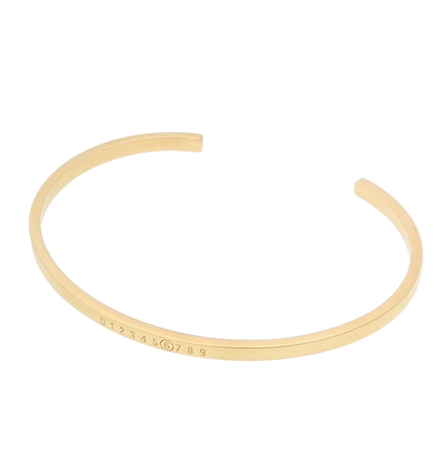 Logo slim bangle bracelet