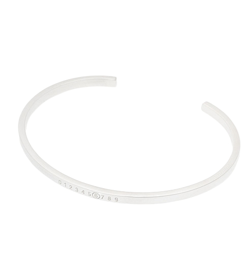 Logo slim bangle bracelet