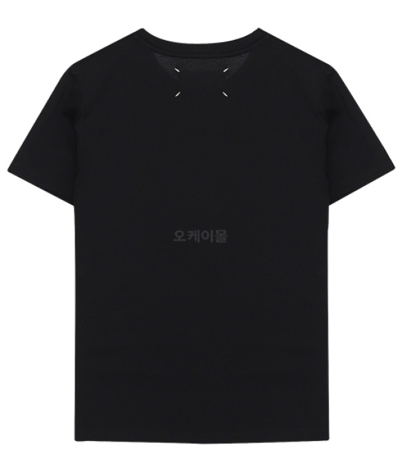 Number Paris Logo Fitted T-Shirt in Black
