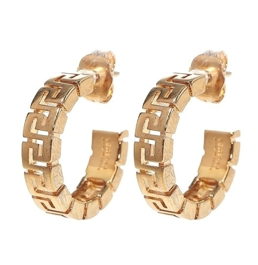 GRECA HOOP EARRINGS