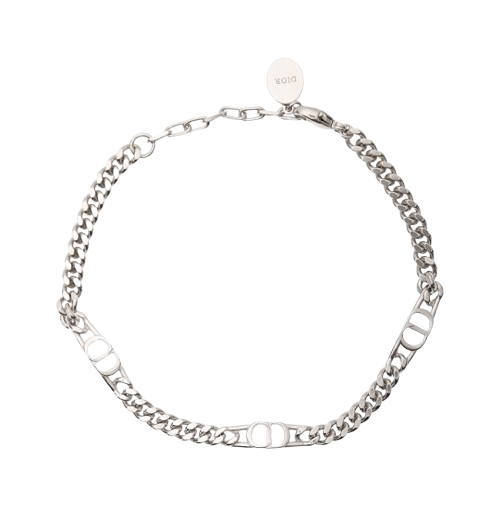 logo chain link bracelet