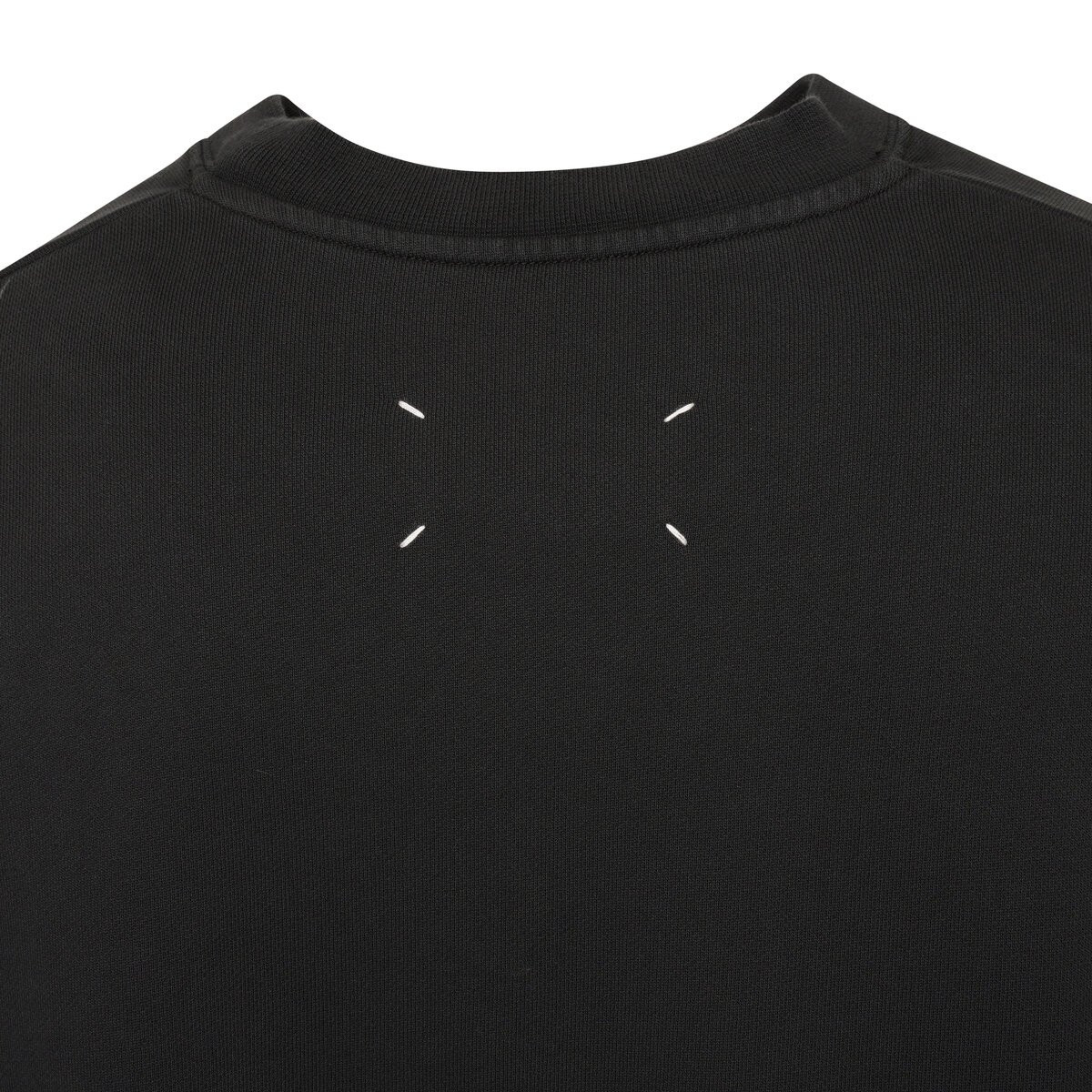 NUMERIC LOGO CREWNECK SWEATSHIRT IN BLACK