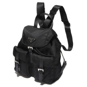 Triangle logo nylon small backpack