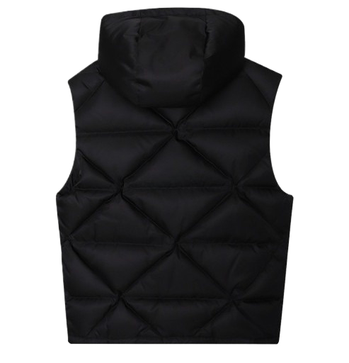 RE-NYLON quilted padded vest