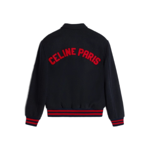 Celine Paris wool teddy jacket