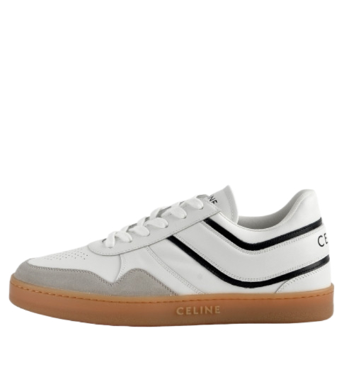 Trainer Low Lace-Up Suede Calfskin Sneakers
