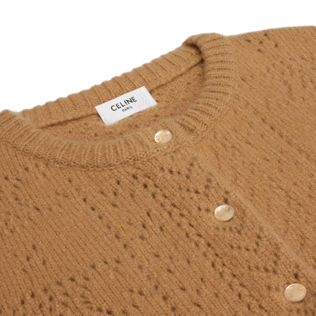 Triomphe cashmere cardigan