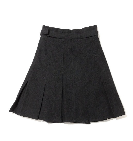Pleated high waist skirt 