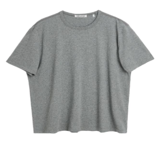 New Box Gray Melange T-Shirt