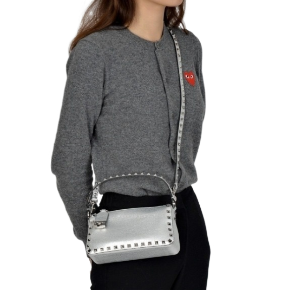 Rockstud shoulder bag