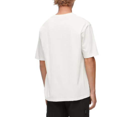 Loose fit cotton anagram t-shirt