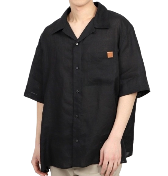 Linen Bowling Short Sleeve Shirt