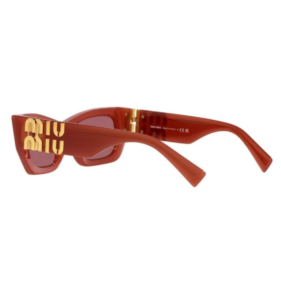 Logo temple square frame sunglasses