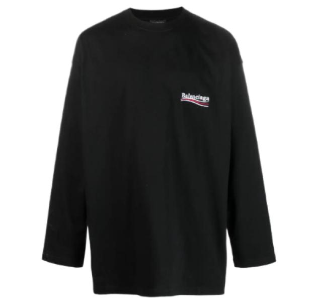 Wave logo long sleeve t-shirt