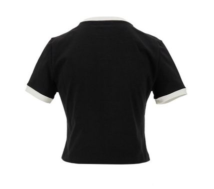 Women's Logo Cropped Short Sleeve T-Shirt - Black