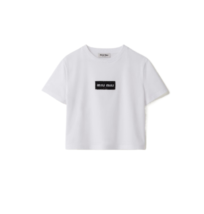 Embroidered logo t-shirt