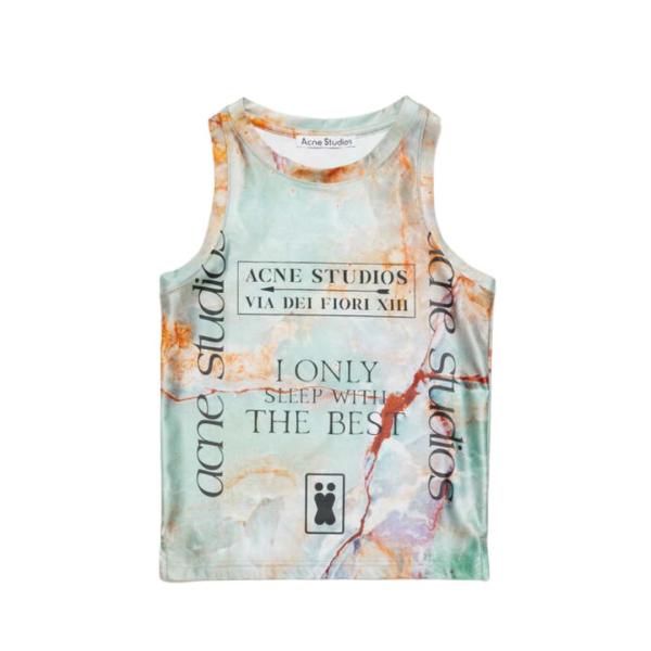 PRINTED TANK TOP