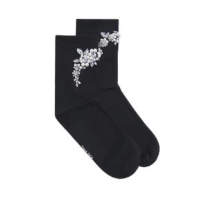 CLUSTER flower bead socks