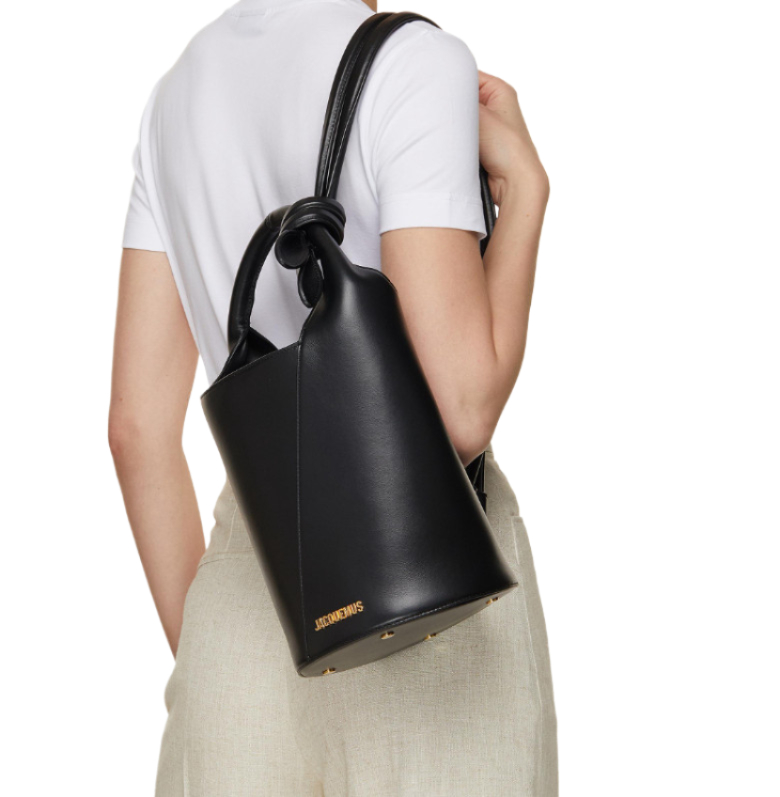 Le Petit Truny Leather Bucket Bag