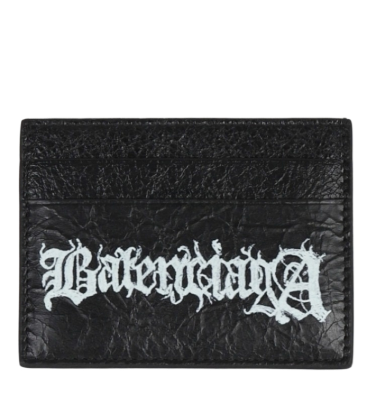 Metal Print Cash Card Holder