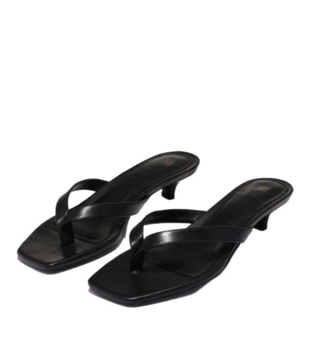 The flip flop sandal heel