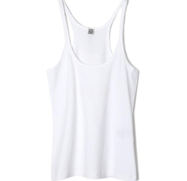 Scoop Neck Ribbed Tank