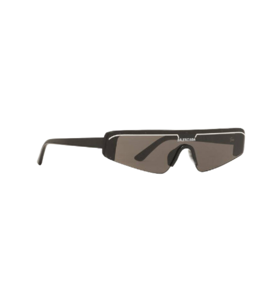 Black Lens Ski Square Sunglasses 