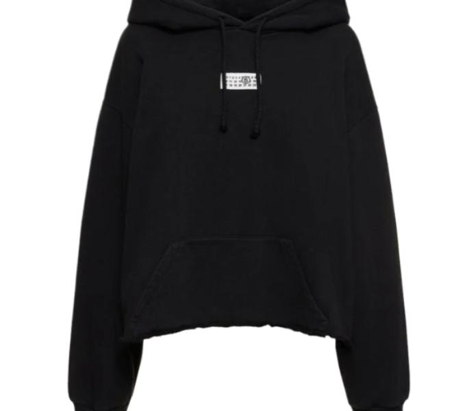 Numbered logo patch hood