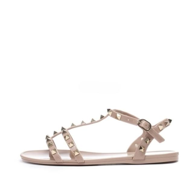 Rockstud flat sandals