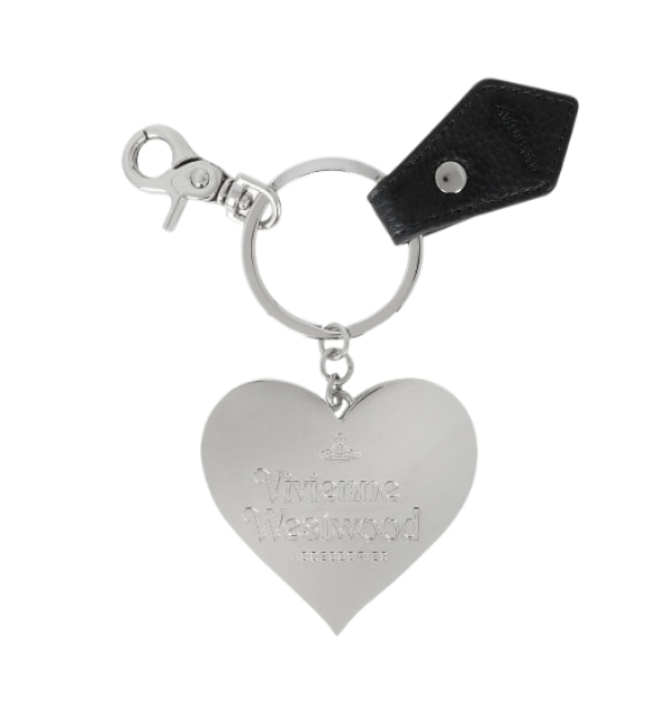 Heart ORB logo pendant keyring 