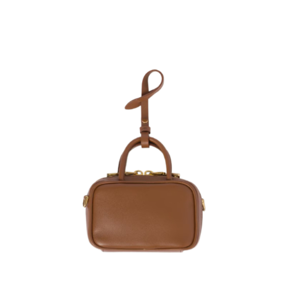 Leather micro bag