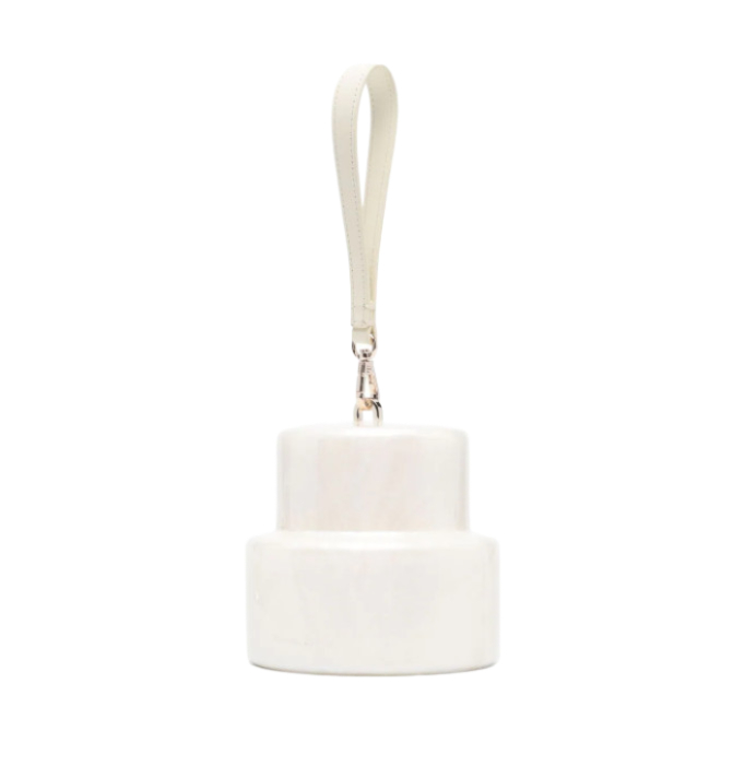 Simone Rocha Cake bead chain mini cross bag